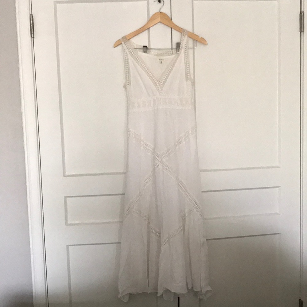 Max Studio Long White Dress
